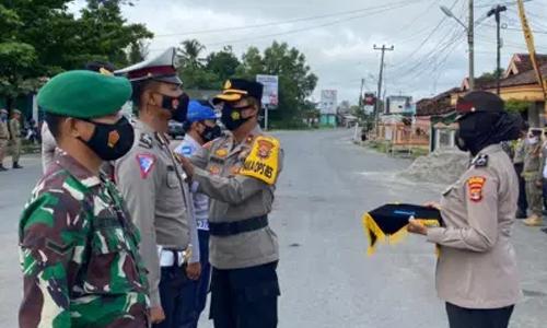 Operasi Krakatau Tahun 2021, Polres Tubaba Gelar Apel Kesiapan Anggota